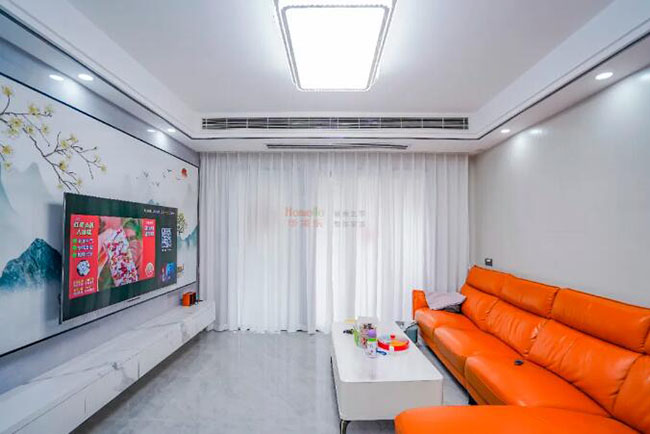 107㎡四居，簡約大方，功能完善，省錢可以參考這樣裝修！